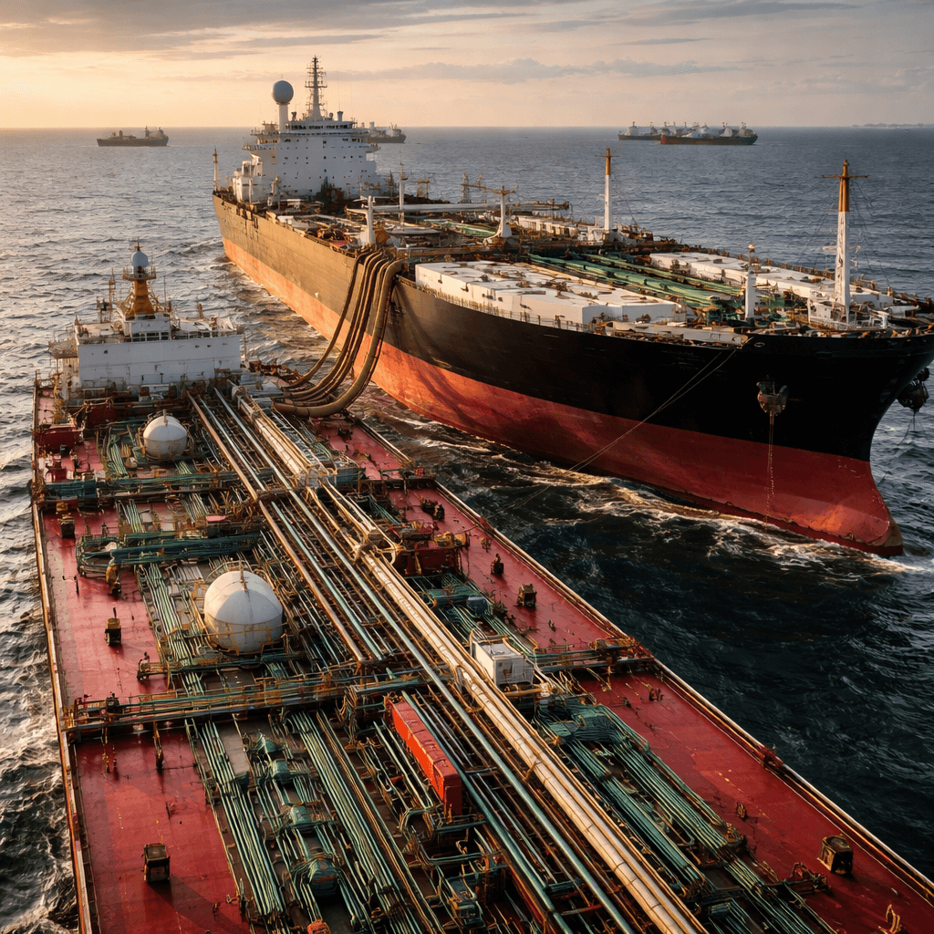 Japan's Oil Refiners Deploy VLCCs for Ship Transfers and US Crude as Hormuz Disruptions Idle 40 Tankers