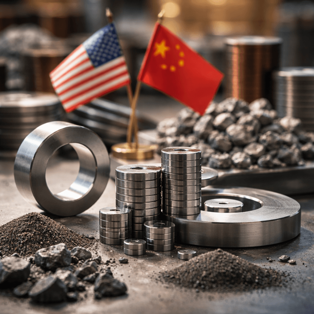 Bipartisan Bill Targets China's Grip on Permanent Magnet Supply Chain