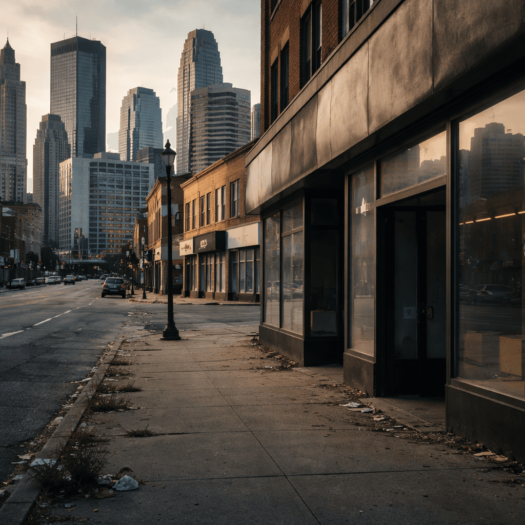 Minneapolis Downtown Property Values Plunge 45% as City Council Focuses on Social Issues Over Economic Recovery